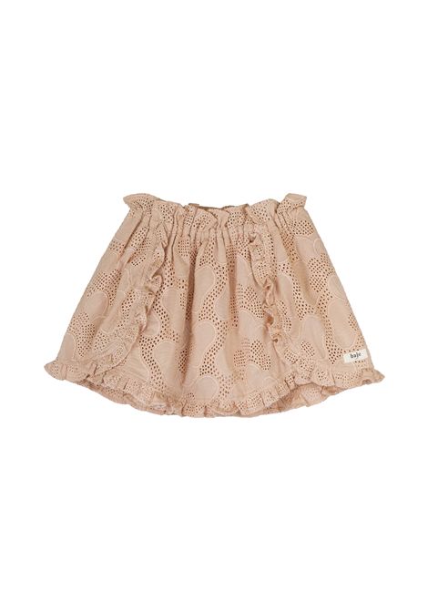 Gonna con ricamo BAJE STUDIO KIDS | BA0SS26012ROSA CAFE